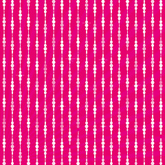 Image showing Pink abstract background with tinsel