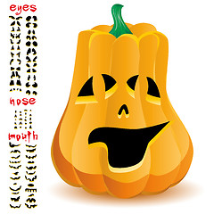 Image showing Halloween pumpkins as Jack O`Lantern, part 17