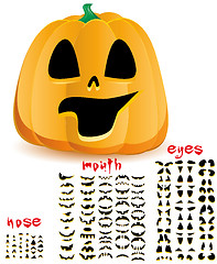 Image showing Halloween pumpkin as Jack O`Lantern, part 18