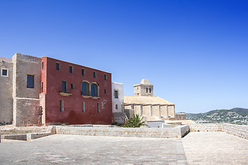 Image showing Ibiza old town, called Dalt Vila