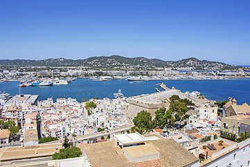 Image showing Ibiza old town, called Dalt Vila