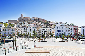 Image showing Ibiza old town, called Dalt Vila