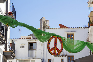 Image showing Ibiza old town, called Dalt Vila