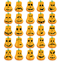 Image showing Halloween pumpkins as Jack O`Lantern 10