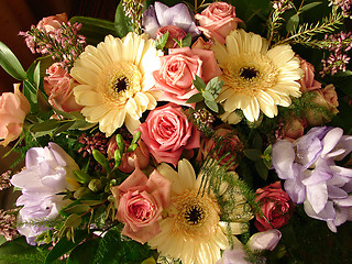 Image showing Bouquet flowers