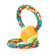 Image showing Dog toy on white