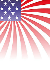 Image showing Background with elements of USA flag