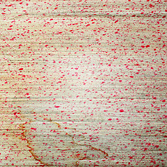 Image showing Abstract spotted red dirty grunge paper background.