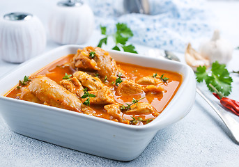 Image showing chicken curry