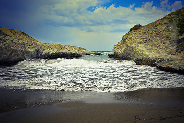 Image showing detail of Sarakiniko beach