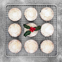 Image showing Traditional Christmas Mince Pies 