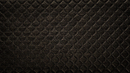 Image showing Black background and neat pattern textures of squares