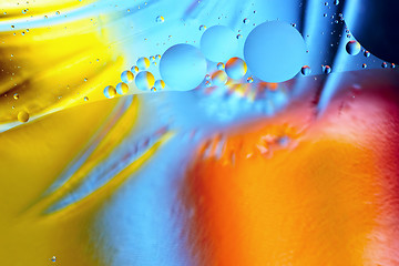 Image showing Fancy abstract vivid colored background