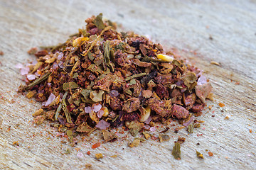 Image showing Aromatic adjika seasoning for meat and fish dishes