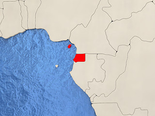 Image showing Equatorial Guinea on map