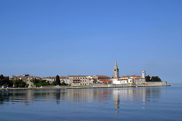 Image showing Sea town of Porec - Istria peninsula, Croatia