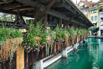 Image showing View of the city Thun