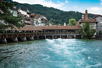 Image showing View of the city Thun