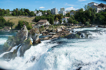 Image showing Rhinefall Schaffhausen