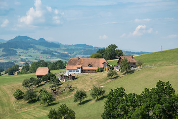 Image showing Beautiful landscape Swiss