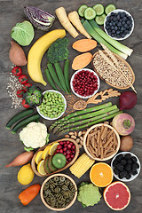 Image showing Healthy High Fibre Food  