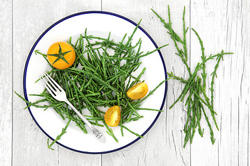 Image showing Samphire Sea Vegetable