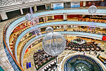 Image showing Shopping complex Afimall City is located in business center Moscow City.