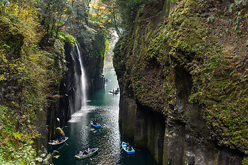 Image showing Takachiho Gorge in Japan