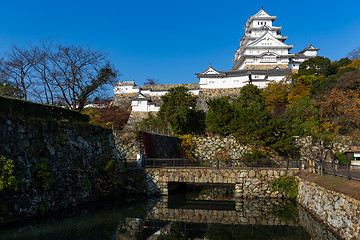 Image showing Traditional Himeji castle in Japan