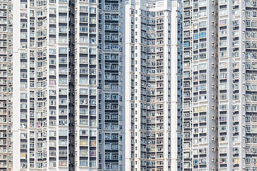 Image showing Urban building facade 