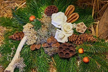 Image showing Adven Decoration Wreath