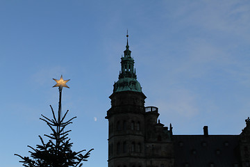 Image showing Kronborg Castle at christmas