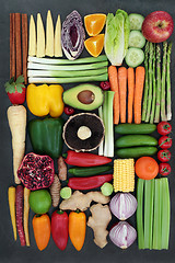 Image showing Vegetarian Super Food Selection