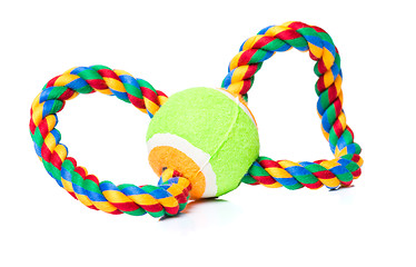 Image showing Dog toy on white