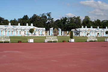 Image showing Yekaterinksy Palace at Tsarskoe Syolo (Pushkin) in Russia.