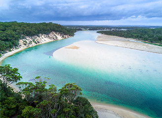 Image showing Beautiful beaches and inlets of Australia