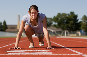 Image showing Female fitness