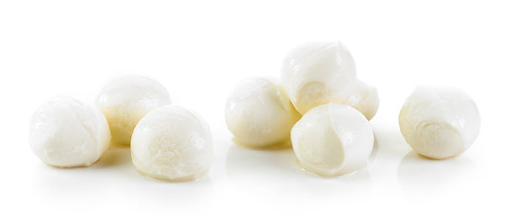 Image showing Mozzarella cheese balls