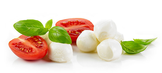 Image showing Mozzarella cheese balls