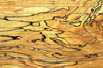 Image showing beautiful wood texture with black stripes