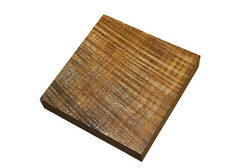 Image showing piece of sycamore wood