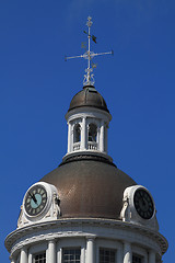 Image showing Architecture detail Kingston City Hall Clock tower 