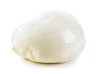 Image showing mozzarella cheese on white background