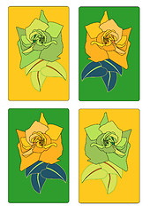 Image showing Fine Rose Tags