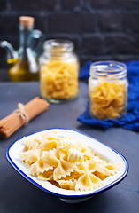 Image showing Pasta sprinkled with cheese 