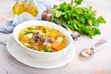 Image showing fresh soup