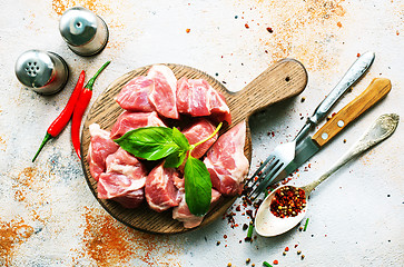 Image showing raw meat