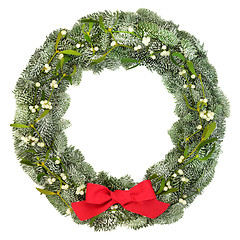 Image showing Natural Christmas Wreath