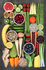 Image showing Health Food for a Healthy Life