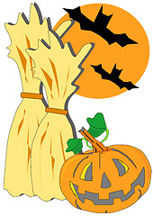 Image showing Halloween Scene